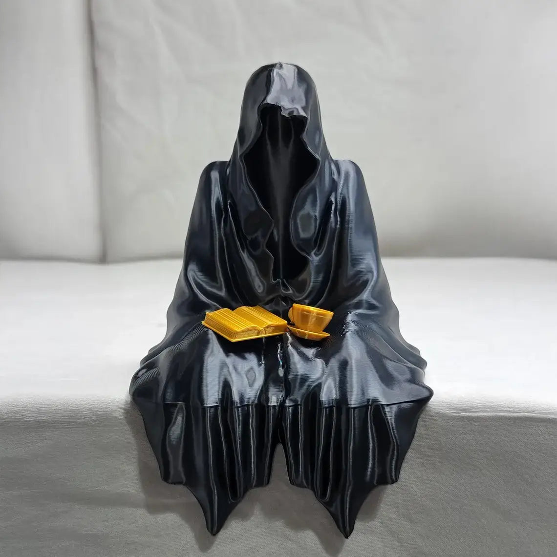 ACOTAR Suriel Inspired 3D Printed Sitting Ghost Statue